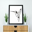 8.Colibri (2).jpg Colibri Wall Sculpture 2D